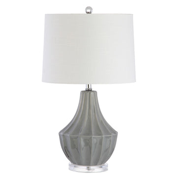 Tate 24.5" Ceramic LED Table Lamp - JONATHAN Y